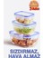 Lock&fresh Contalı Dikdörtgen Saklama Kabı (400, 800, 1400 Ml) (Üçlü Set) 1