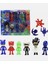 Pija Maskeliler Oyuncak Figür Seti 10 Parça Pj Masks 1