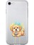 iPhone Se 2022 ile Uyumlu Splash Köpek Tasarımlı Slimfit Şeffaf Silikon Kılıf 1
