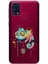 Samsung Galaxy M31 ile Uyumlu Splash Bukalemun Tasarımlı Slimfit Şeffaf Silikon Kılıf 1
