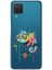 Samsung Galaxy A12 ile Uyumlu Splash Bukalemun Tasarımlı Şeffaf Silikon Kılıf 1