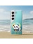 Redmi 12C ile Uyumlu Splash Panda Tasarımlı Slimfit Şeffaf Silikon Kılıf 6