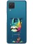 Samsung Galaxy A12 ile Uyumlu Splash Tembel Hayvan Tasarımlı Şeffaf Silikon Kılıf 1