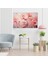 Yatay Kanvas Tablo Pembe Cicekler2 Modern Duvar Tablosu Kanvas Salon Ofis Tablosu 3