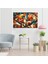 Yatay Kanvas Tablo Pizza Dilimleri Modern Duvar Tablosu Kanvas Salon Ofis Tablosu 3
