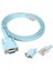 Kablo Db9 To RJ45 Konsol Bağlantı Kablosu Switch Router Için Erkek 9 Pin Dişi Konsol Kablosu 2