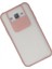 Ieg Samsung Galaxy J7 Kılıf Palm Buzlu Kamera Sürgülü Silikon - Pembe 3