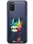 Samsung Galaxy A02S ile Uyumlu Splash Tembel Hayvan Tasarımlı Slimfit Şeffaf Silikon Kılıf 1
