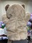 Peluş 25 cm El Kuklası Kahverengi Rakun Kukla 4