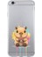 iPhone 6 ile Uyumlu Splash Kapibara Tasarımlı Slimfit Şeffaf Silikon Kılıf 1