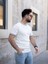 Triko T-Shirt Beyaz Renk 3
