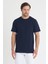 Unisex Bisiklet Yaka Beyaz Regular Fit Basic %100 Pamuk T-Shirt 5