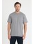Unisex Bisiklet Yaka Beyaz Regular Fit Basic %100 Pamuk T-Shirt 3
