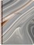 Keskin Color Defter Karton Kapak Spiralli Classic Marbie 16,5X22,5 80 Yp Çiz. 1