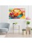 Yatay Kanvas Tablo Renkli Cappuccino Modern Duvar Tablosu Kanvas Salon Ofis Tablosu 3
