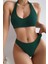 Kadın Yeşil Seamless Tanga Sütyen Takım 1