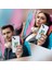 Samsung Galaxy A73 ile Uyumlu Splash Tembel Hayvan Tasarımlı Slimfit Şeffaf Silikon Kılıf 8