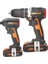WX925 20VOLT/2.0AH Li-Ion Çift Akülü Kömürsüz Profesyonel Şarjlı Darbeli Matkap + WX265 Kömürsüz Darbeli Tornavida Kombo Set 3