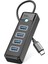 Type-C To Usb-A 3.0 4 Portlu Ultra Slim USB Çoklayıcı Hub Siyah 1