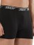 Erkek 6'lı Siyah Likralı Stretch Boxer 2