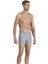 Erkek 3'lü Gri Likralı Stretch Boxer 3