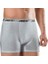 Erkek 5'li Gri Likralı Stretch Boxer 2