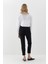 Beli Lastikli Gabardin Pantolon Siyah 4