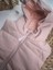 Kapşonlu Pudra Kız Çocuk Yelek 4