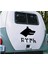 Kurt ve Göktrkçe Türk Sticker - Araba Oto Motosiklet Karavan Sticker 00261 6
