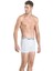 Erkek 2'li Beyaz Likralı Stretch Boxer 1