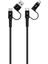 Type-C Kablosu Adaptör USB Çoklayıcı 4 Kablo Yerine 1 Kablo 2mt Type-C To Type-C+ Microusb, USB To Usb-C+Microusb Siyah 1