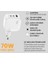 70W Hızlı Şarj Adaptörü, 3 Port (2x Usb-C + Usb-A), Akıllı Çip Korumalı, Uyumlu 3