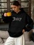 Kadın Oversize Juicy Kristal Taş Baskılı Hoodie Kalın Sweatshirt 3