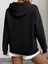 Kadın Oversize Juicy Kristal Taş Baskılı Hoodie Kalın Kumaş Hoodie Sweatshirt 3