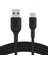 Örgülü Usb-C Kablosu (Boost Charge, NOTE10, S10, 4, iPad Pro, Switch Için) 1 Metre, Siyah 1