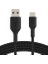 Örgülü Usb-C Kablosu (Boost Charge, NOTE10, S10, 4, iPad Pro, Switch Için) 1 Metre, Siyah 3