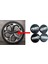 Audi Jant Göbeği 58/55 55 mm Yuva 4lü Set (YUVA İÇ ÇAPI 5.5 SANTİMSE UYUMLUDUR) 1