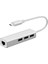 Daytona FC05 Type-C To 3 x 3.0 USB + Lan Ethernet Çevirici MacBook Uyumlu 2