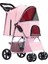 By One Hands Kedi & Köpek Taşıma Arabası DTC804-BABY Pınk 1