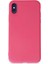 Ieg iPhone x Kılıf First Silikon - Pembe 1