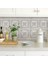 BHF2769 Krem Teneke Peel & Stick Backsplash, Metalik 2