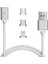 Lightning Micro USB Type C Mıknatıslı Şarj Kablosu 2