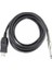 USB To 6.3 mm Çivi Gitar Saz Bağlantı Kablosu USB Amfi Kablo 3