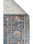 Caretta 18 Navy Yumuşak Doku Vintage Eskitme Desenli Sıcak Renk Tonlarına Sahip Salon Halısı 2