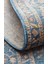 Caretta 18 Navy Yumuşak Doku Vintage Eskitme Desenli Sıcak Renk Tonlarına Sahip Salon Halısı 8