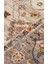 Caretta 01 Cream Grey Yumuşak Doku Vintage Eskitme Desenli Sıcak Renk Tonlarına Sahip Salon Halısı 5