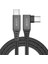 Long Type C To Type C 5 Metre 60W Hızlı Şarj Veri Aktarımı 90° Oyuncu Şarj Kablosu Oyn-05 3