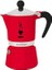 -: 3 Cups Ocak Üstü Espresso Pişirici - 130ML - Kırmızı Renk - Gövde - Patentli Valfi - Tüm Ocak Türleri Için Uygundur (Indüksiyon Hariç) 3