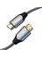 8k 60Hz 4K 120Hz 48 Gbps Hdr Arc Hdcp Örgülü HDMI 2.1 Kablo 1 Metre 2