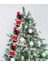 Yılbaşı Dekor Merdiven Tırmanan Noel Baba 95CM 3lü 1